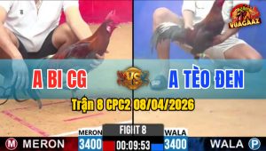 Trận 8 CPC2 08/04/2026 - Xanh Quá Nhanh Chân 1 Tay Nước Đỏ Đem Ra Ngoài