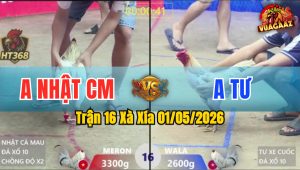 Trận 16 Xà Xía 01/05/2026 - Anh Tư Chấp Anh Nhật CM Tới 7 Chấm