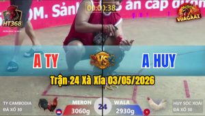 Trận 24 Xà Xía 03/05/2026 - Xanh Có Chân Cúp Điện Đưa Đỏ Ra Sân