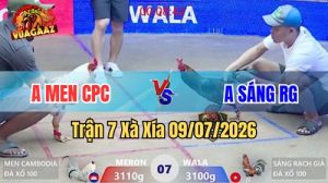 Xem Trận 7 Xà Xía Ngày 9/7/2026 tại Vua Gà AZ