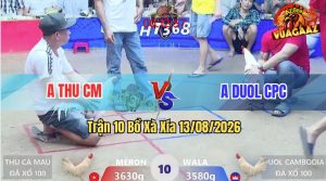 Trận 10 Xà Xía 13/08/2026 – Anh Kiểm Cà Mau Nài Gà Quá Đẳng Cấp