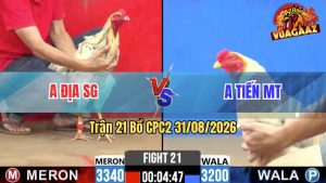 Trận 21 CPC2 31/08/2026 – Anh Địa SG Hạ Anh Tiến Trong 1 Cước