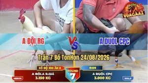 Trận 7 Tonhon 24/08/2026 – Anh Duol CPC Gặp Anh Đội RG, Xổ 300 Triệu