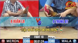Trận 10 CPC2 08/09/2026 – Anh Xuân Long An Gặp Anh Trung Bến Tre