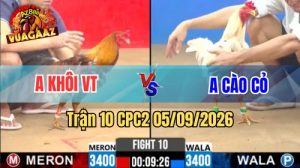 Trận 10 CPC2 Ngày 5/9/2026