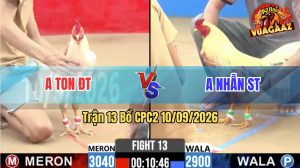 Trận 13 CPC2 10/09/2026 – Anh Ton ĐT Hạ Anh Nhẫn Trong Vòng 2 Tay Nước