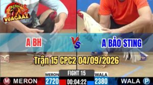 Trận 15 CPC2 Ngày 4/9/2026