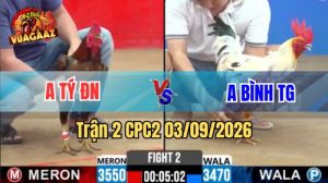Trận 2 CPC2 Ngày 3/9/2026