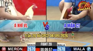 Trận 20 CPC2 08/09/2026 – Anh Mận CT Hạ Gọn Anh Nhí Vĩnh Long
