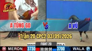 Trận 20 CPC2 Ngày 3/9/2026