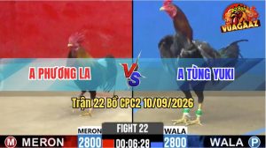 Trận 22 CPC2 10/09/2026 – Anh Tùng Yuki Đánh Bại Anh Phương LA