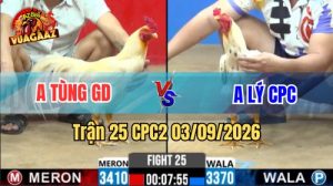 Trận 25 CPC2 Ngày 3/9/2026
