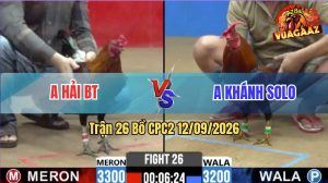 Trận 26 CPC2 12/09/2026 – Gà Anh Khánh Đá Chân Nào Cũng Dính Cựa