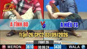 Trận 26 CPC2 Ngày 3/9/2026