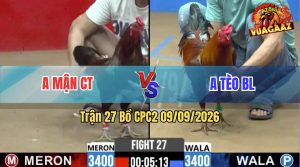 Trận 27 CPC2 09/09/2026 – Anh Mận CT Hạ Anh Tèo Trong 1 Tay Nước