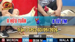Trận 3 CPC2 Ngày 3/9/2026