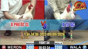 Trận 34 CPC2 09/09/2026 – Anh Phước CL Đụng Độ Với Anh Tư GC